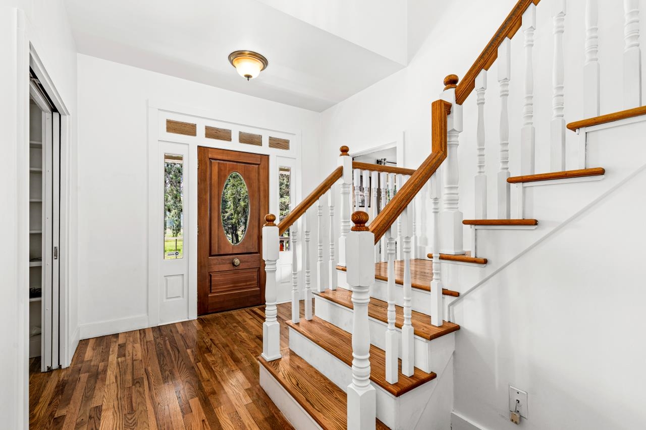 33415 Jackson Road Askov, MN 55704 - Photo 26 of 91 Entrance foyer featuring wood finished floors and stairs