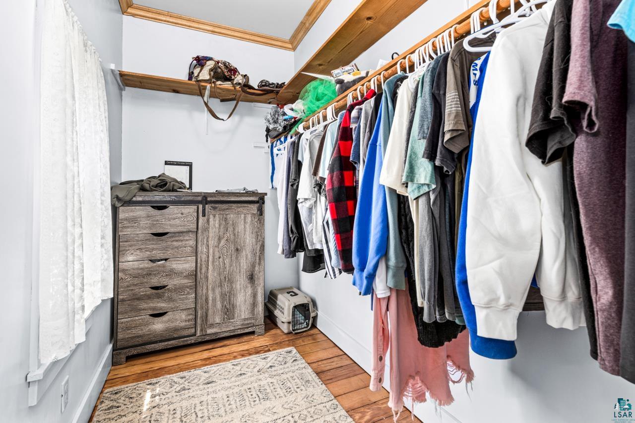 33415 Jackson Road Askov, MN 55704 - Photo 47 of 91 Spacious closet featuring wood finished floors