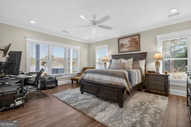 a view of a lake and a mountain