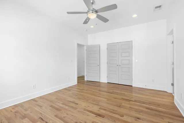 wooden floor in an empty room