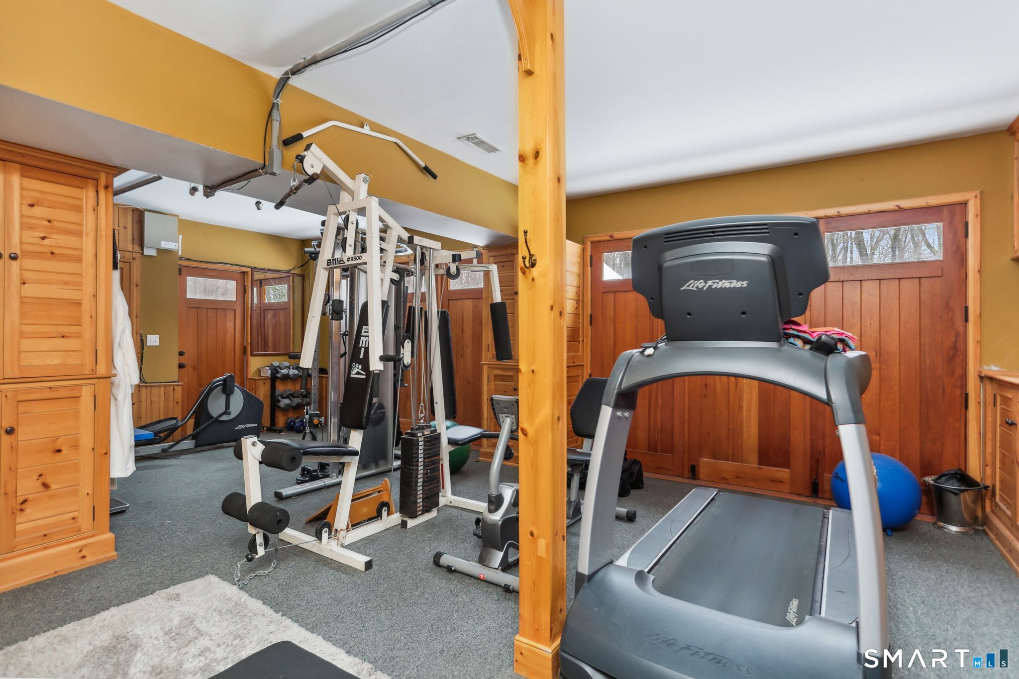 142 Seventy Acre Road Redding, CT 06896 - Photo 31 of 40 a view of gym