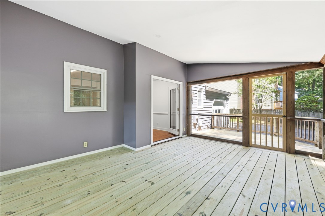 12019 Gordon School Road Chesterfield, VA 23236 - Photo 9 of 20 Screened Porch