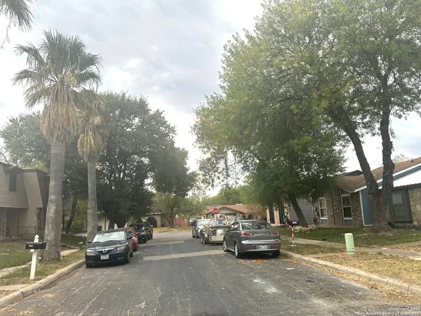 a view of the street