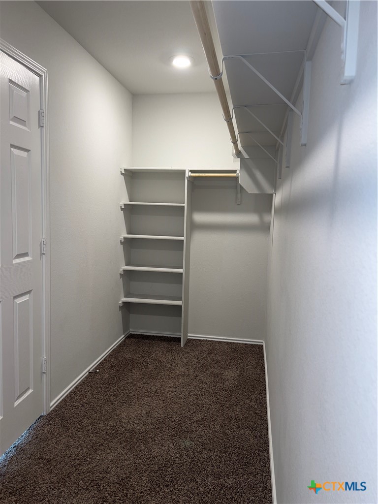 302 Saddleback Trail Killeen, TX 76542 - Photo 22 of 33 a view of walk in closet with empty racks