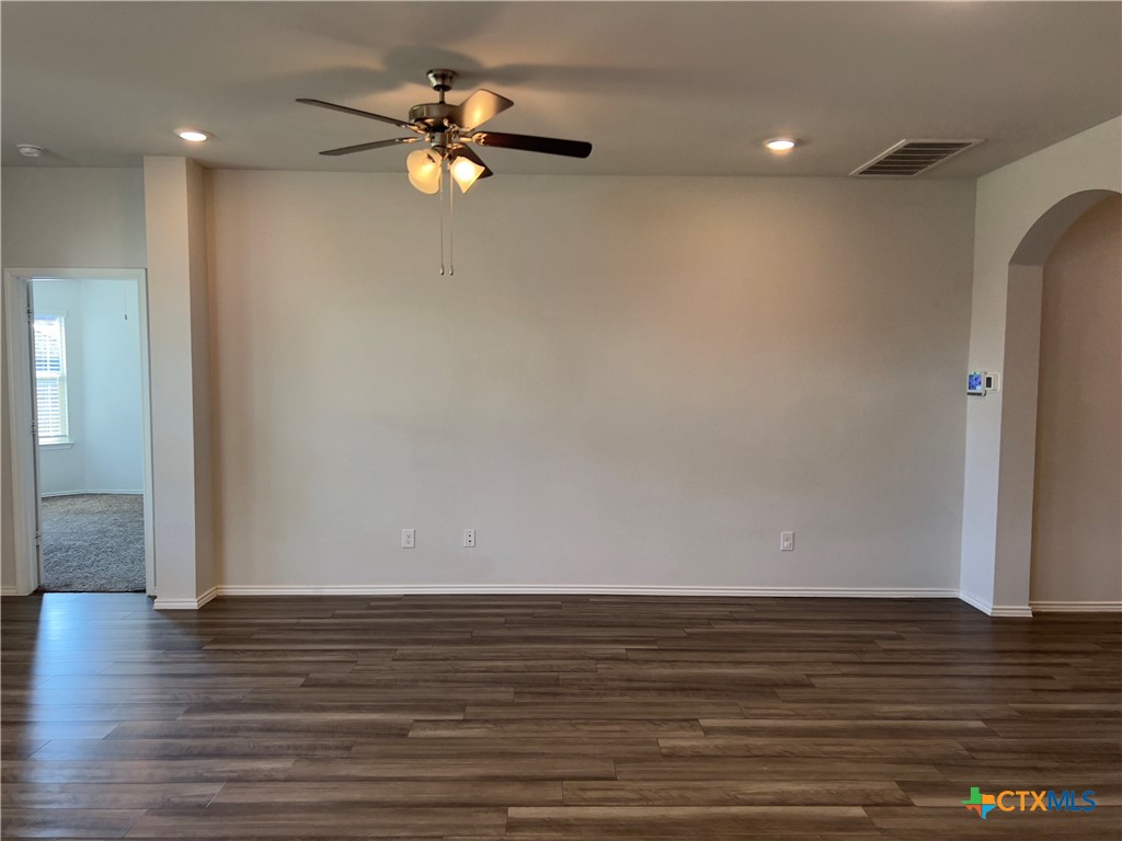 302 Saddleback Trail Killeen, TX 76542 - Photo 8 of 33 a view of an empty room with wooden floor