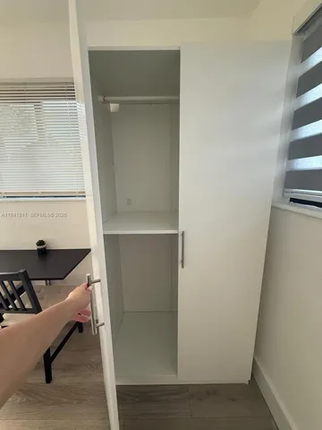 a room with table and chair