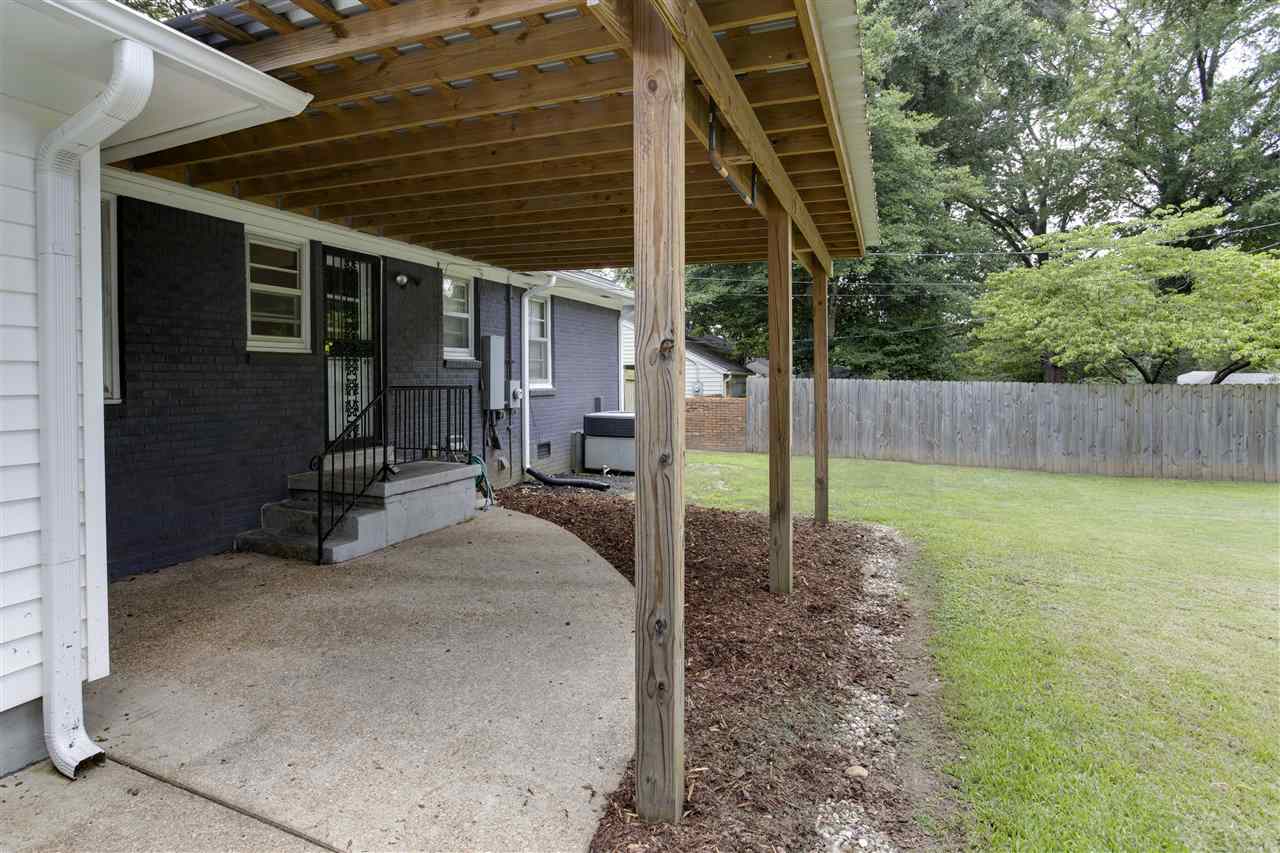 4788 Flamingo Road Memphis, TN 38117 - Photo 11 of 12 Covered Patio in back yard.