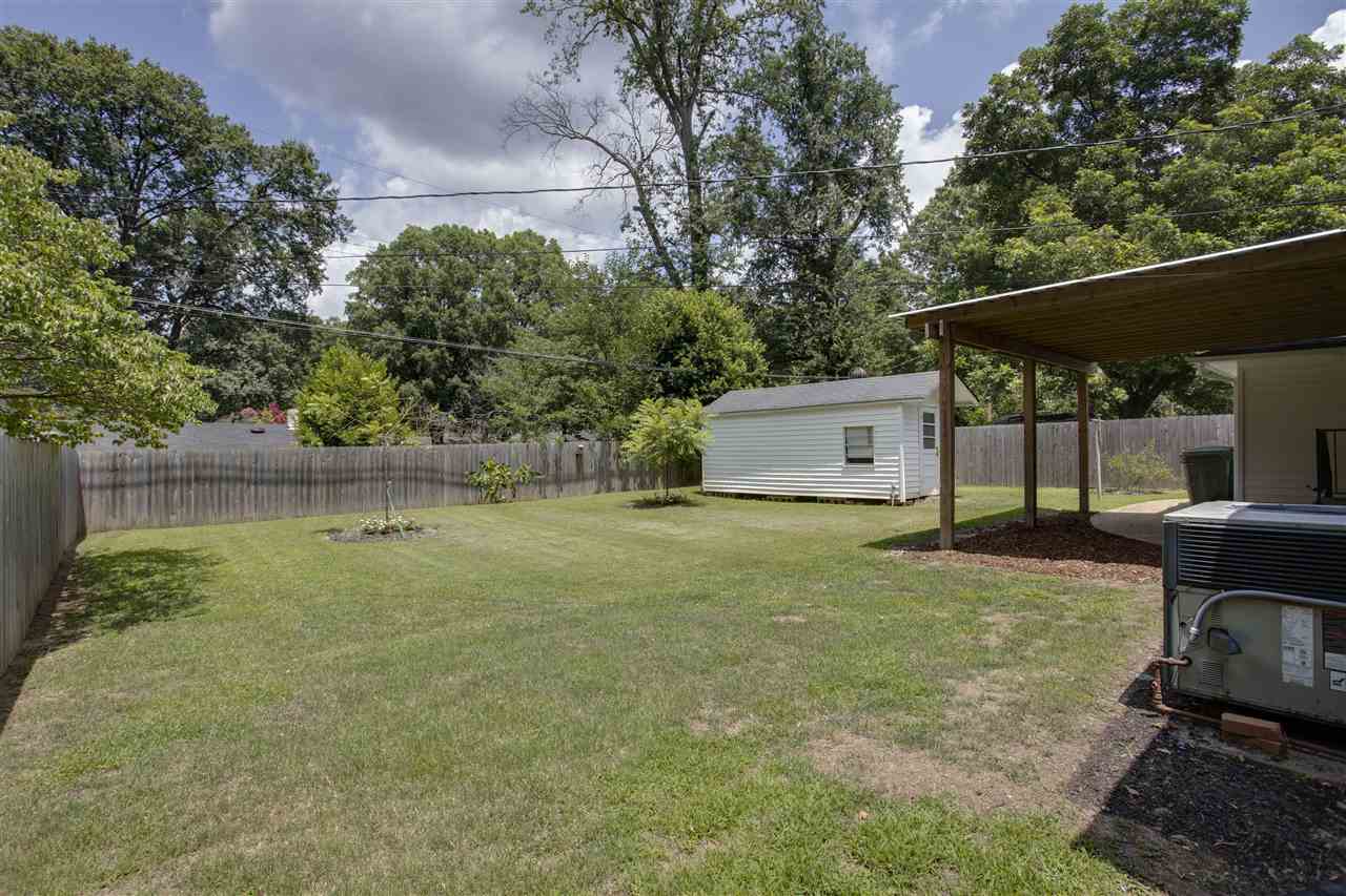 4788 Flamingo Road Memphis, TN 38117 - Photo 12 of 12 Spacious fenced back yard with storage building/workshop.