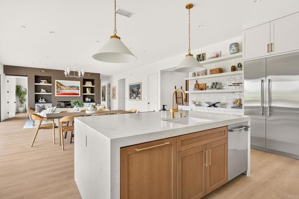1341 Berryman Encinitas, CA 92024 - Photo 10 of 44 Open Concept Kitchen and Family Room