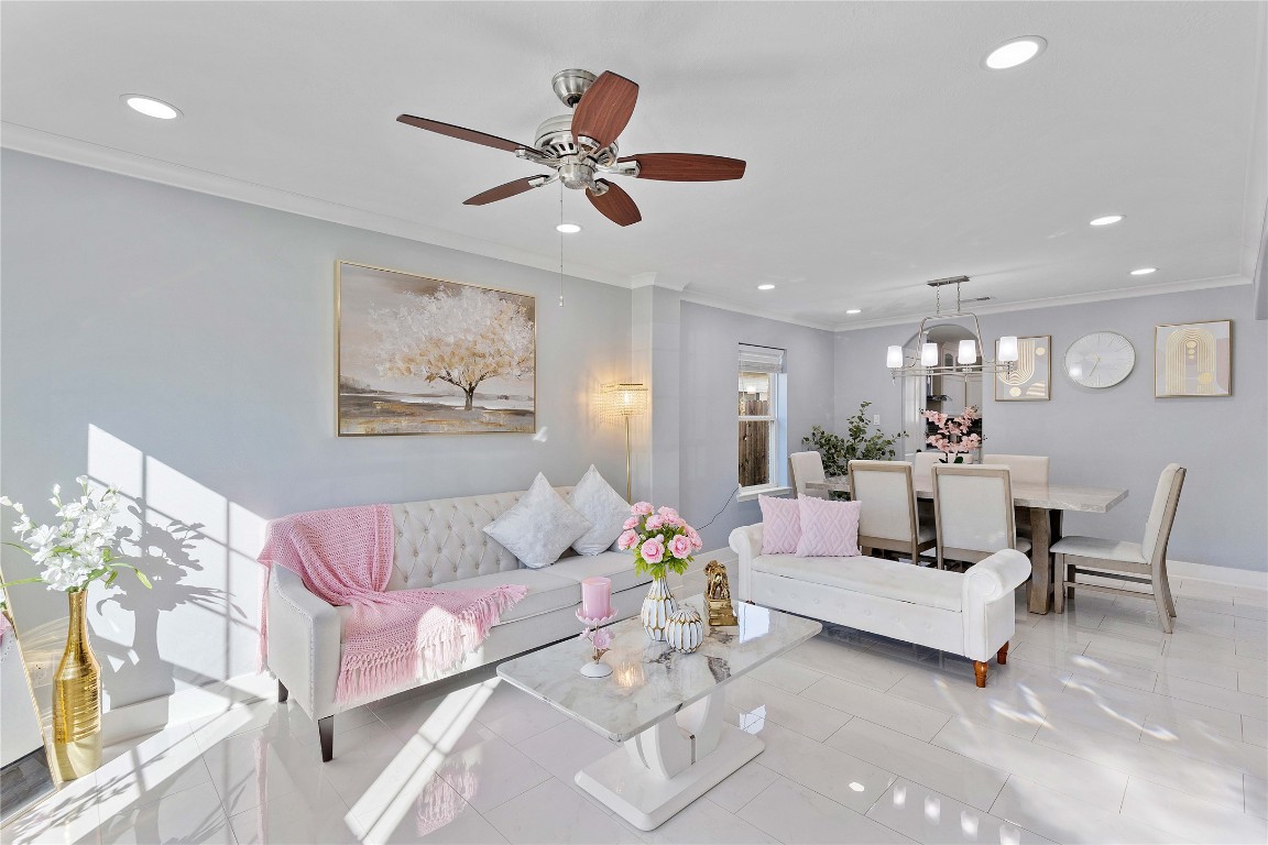 405 Mystic Trail Loop Houston, TX 77339 - Photo 3 of 44 a living room with furniture and white walls
