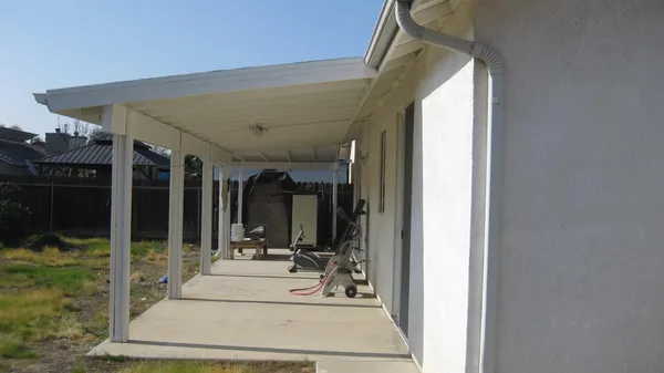 a view of the patio
