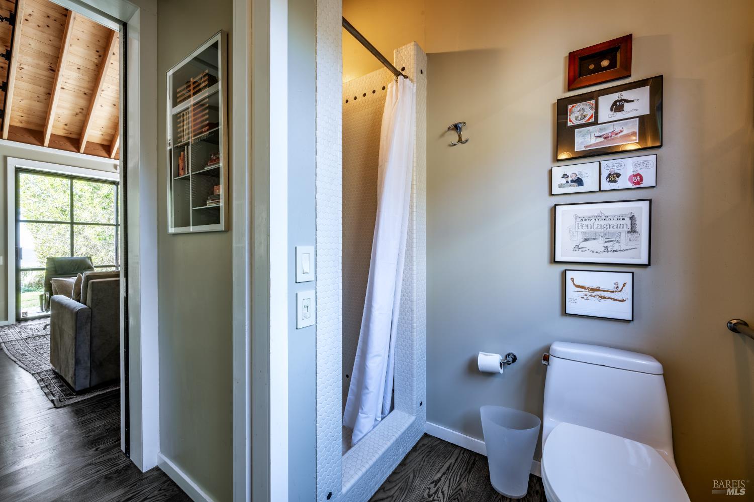 36690 Mariners Drive The Sea Ranch, CA 95497 - Photo 61 of 73 Guest bathroom for anyone on the main floor with stall shower.