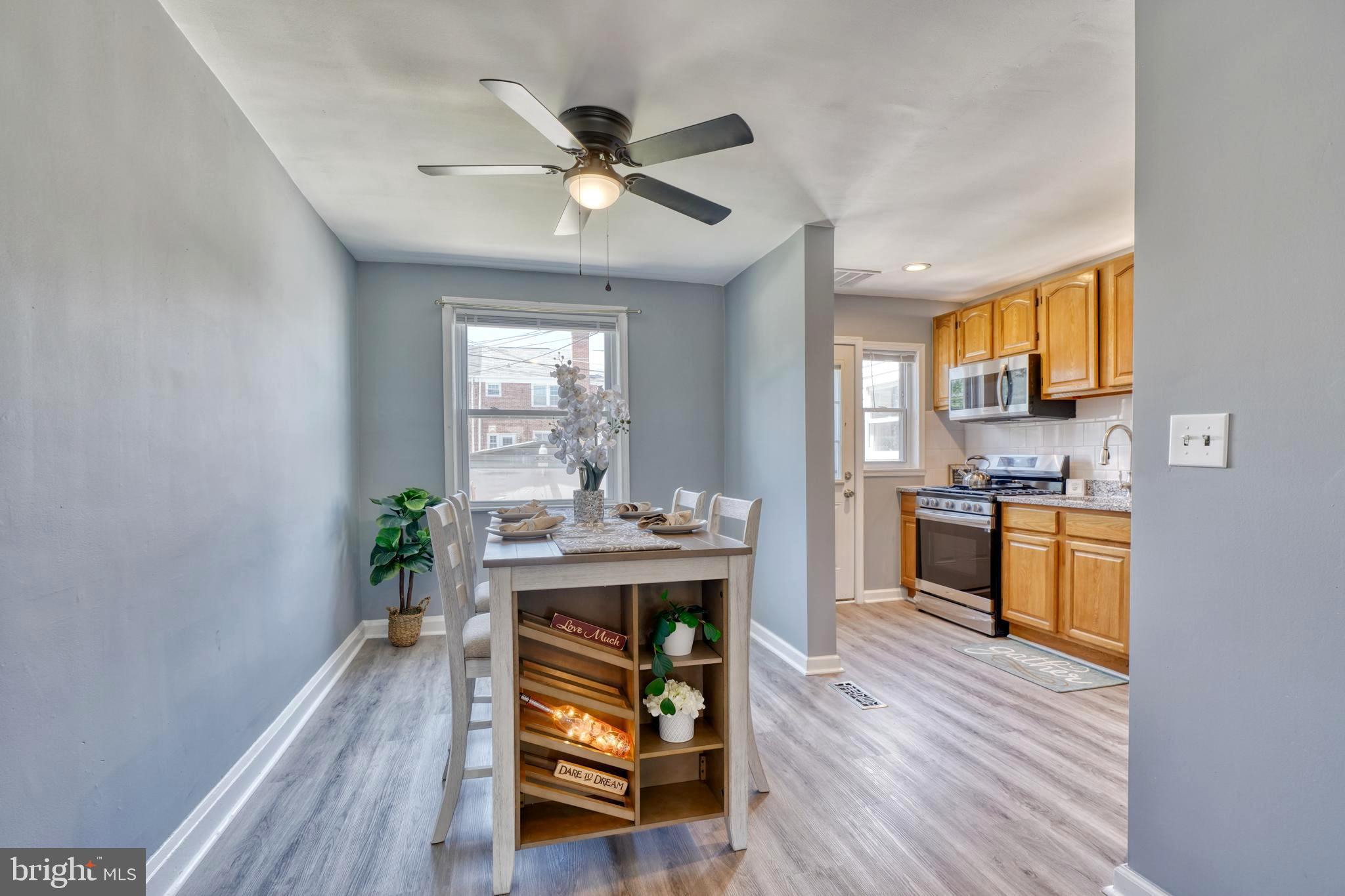 1930 Penhall Road Dundalk, MD 21222 - Photo 6 of 37 DINING RM w/WATERPROOF FLOORING!