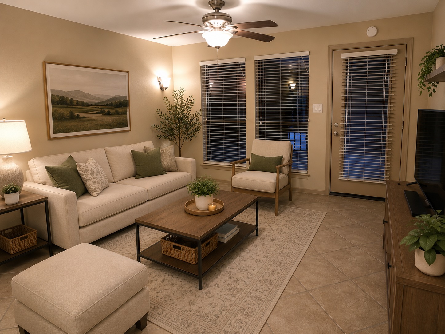 2110 Rio Grande Street, Unit 204 Austin, TX 78705 - Photo 3 of 15 Large living room *furniture is virtually staged