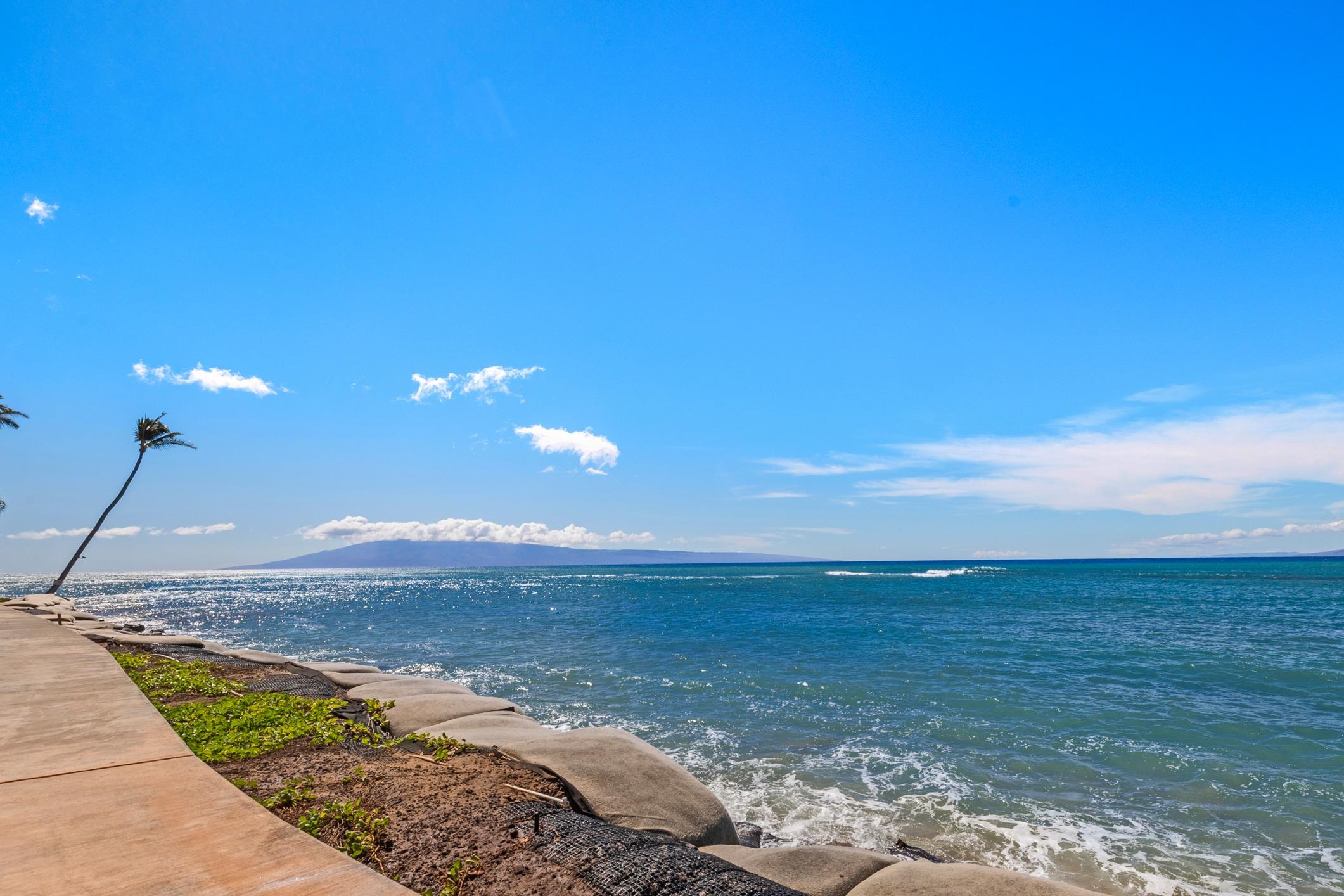 4401 Lower Honoapiilani Road, Unit A103 Lahaina, HI 96761 - Photo 21 of 45 a view of a water with a big yard