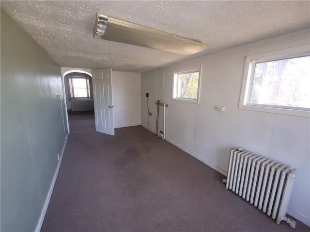 a backyard of a house