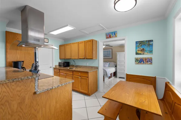 a view of a backyard with a patio