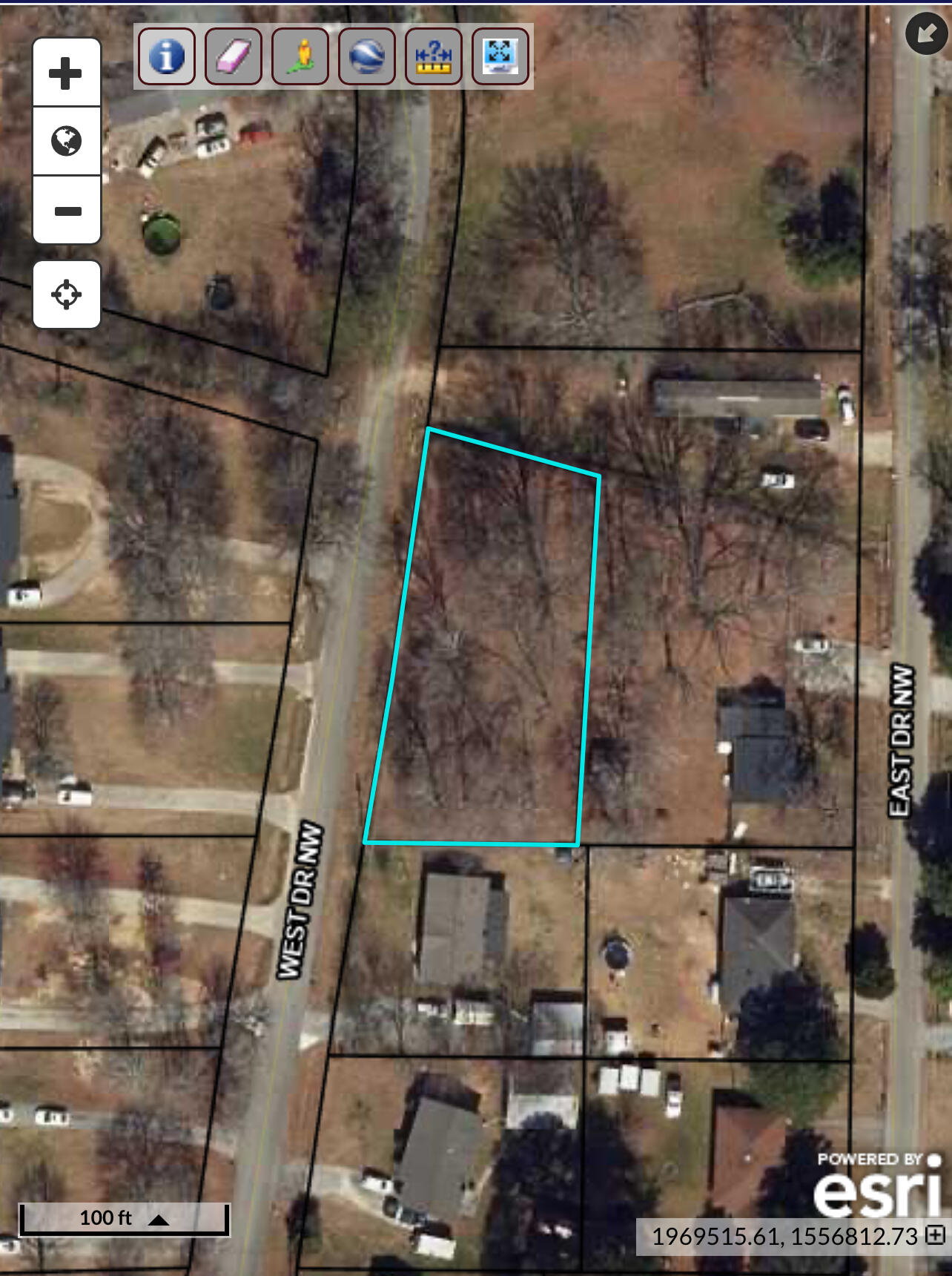26 West Drive Rome, GA 30165 - Photo 2 of 8 Tax assessors map