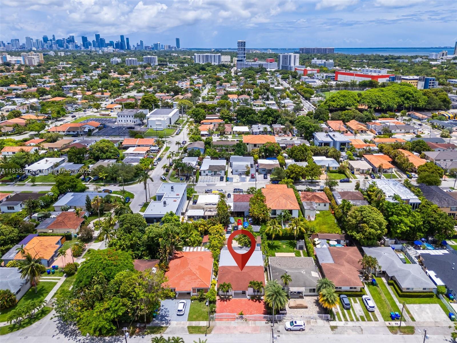 2761 Southwest 33rd Court Miami, FL 33133 - Photo 37 of 46 an aerial view of multiple house