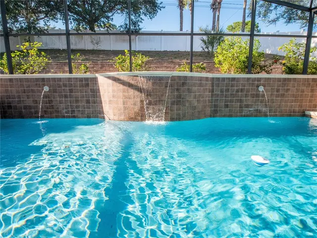a view of outdoor space and deck