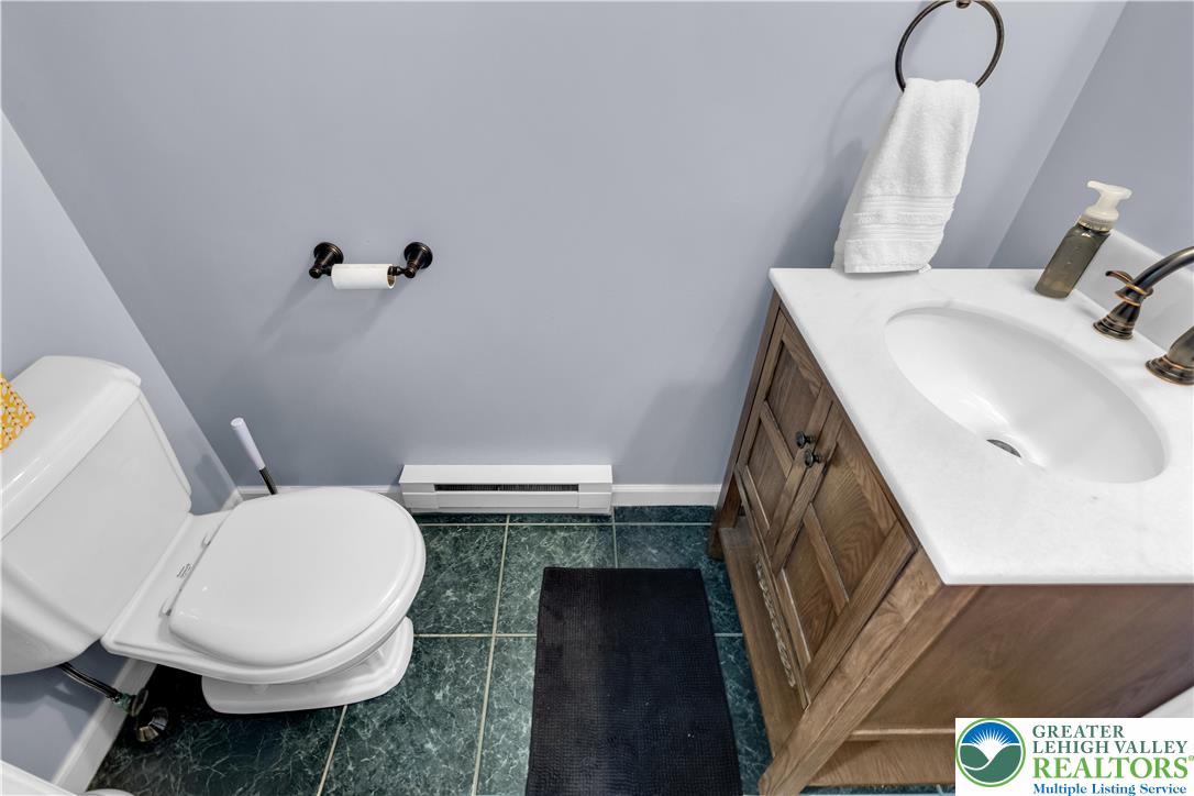 3110 Valley View Drive Bath, PA 18014 - Photo 15 of 64 a bathroom with a sink and a toilet