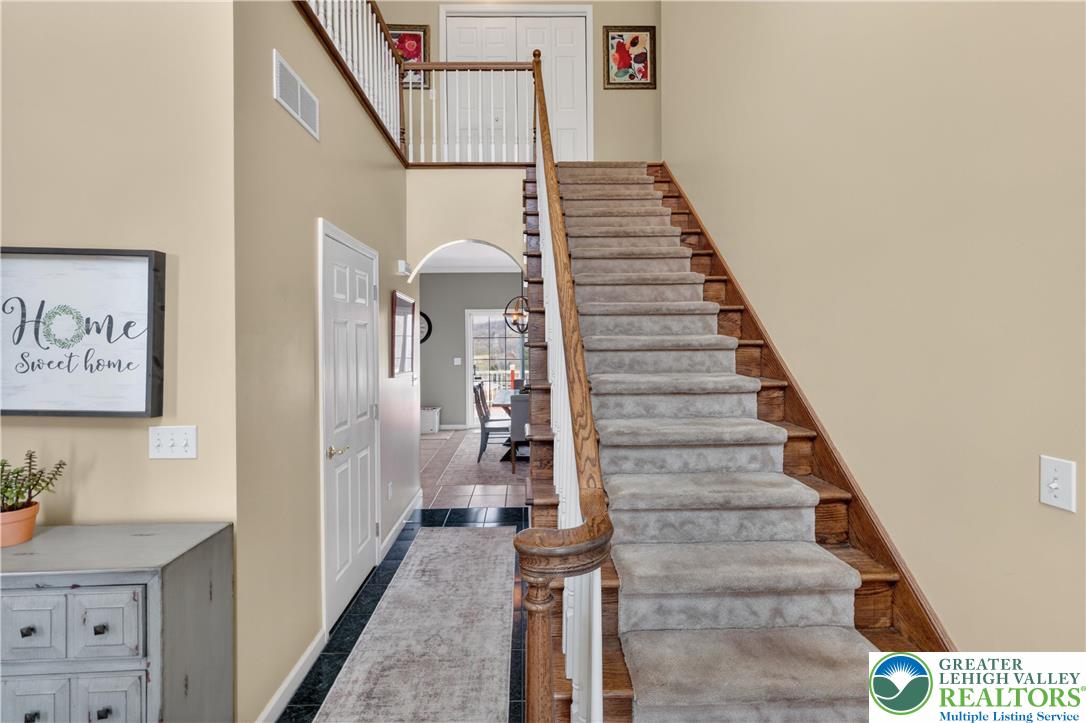 3110 Valley View Drive Bath, PA 18014 - Photo 17 of 64 a view of entryway and hall with wooden floor