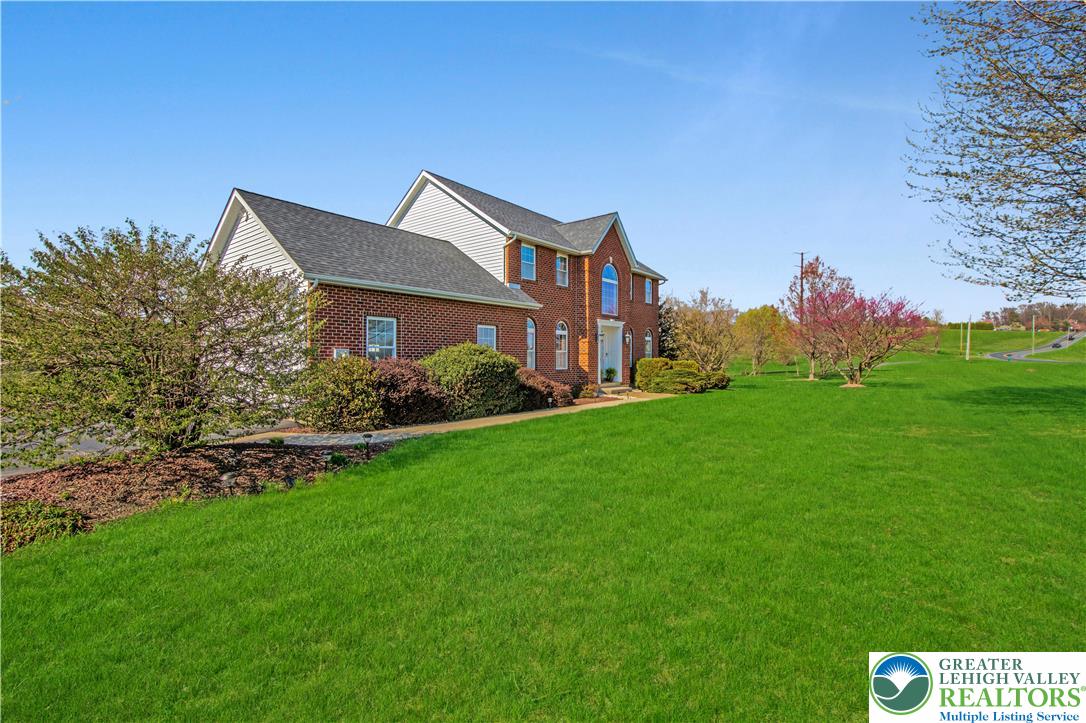 3110 Valley View Drive Bath, PA 18014 - Photo 55 of 64 a front view of house with garden