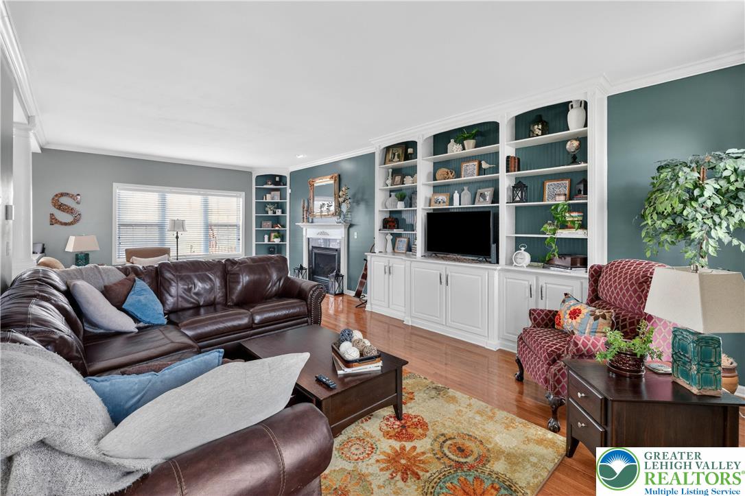 3110 Valley View Drive Bath, PA 18014 - Photo 6 of 64 a living room with furniture and a flat screen tv