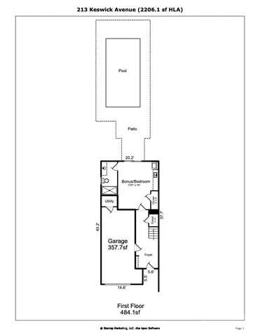 $4,500 | 213 Keswick Avenue, Charlotte, NC 28206