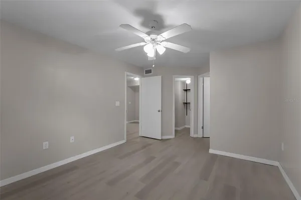 wooden floor in an empty room
