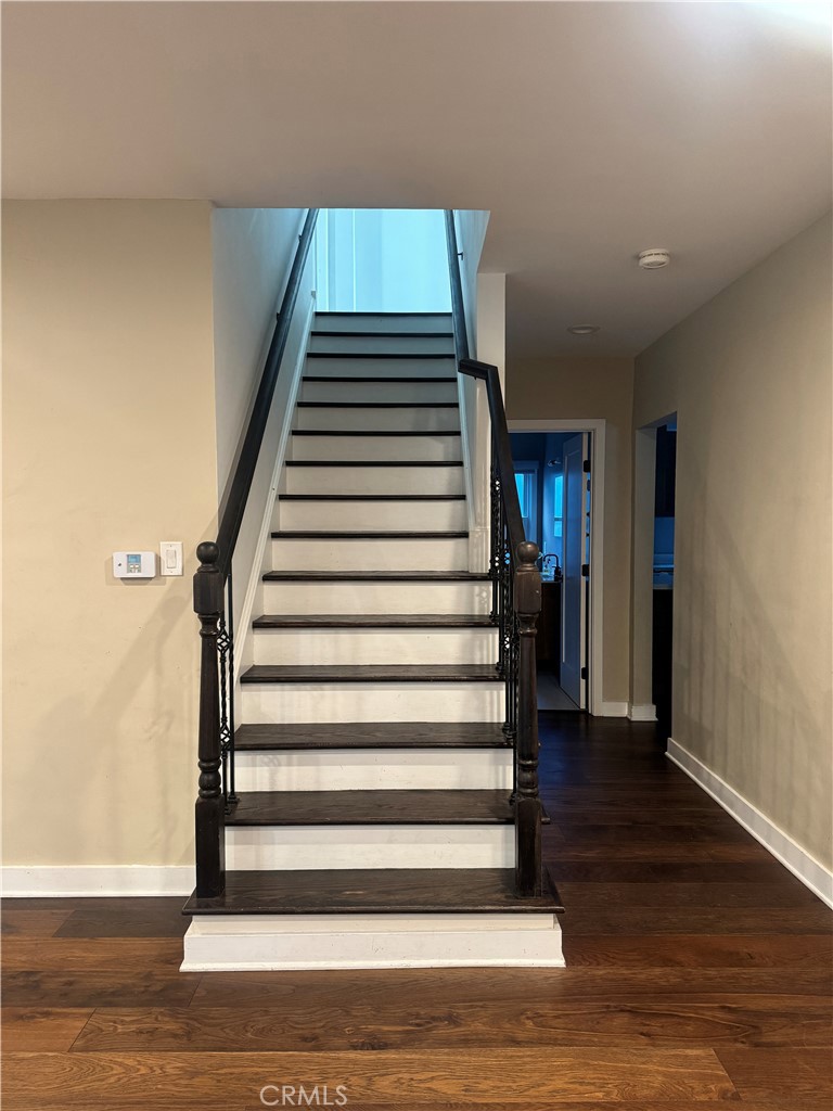 2248 East Chevy Chase Drive Glendale, CA 91206 - Photo 13 of 25 a view of entryway and hall with wooden floor