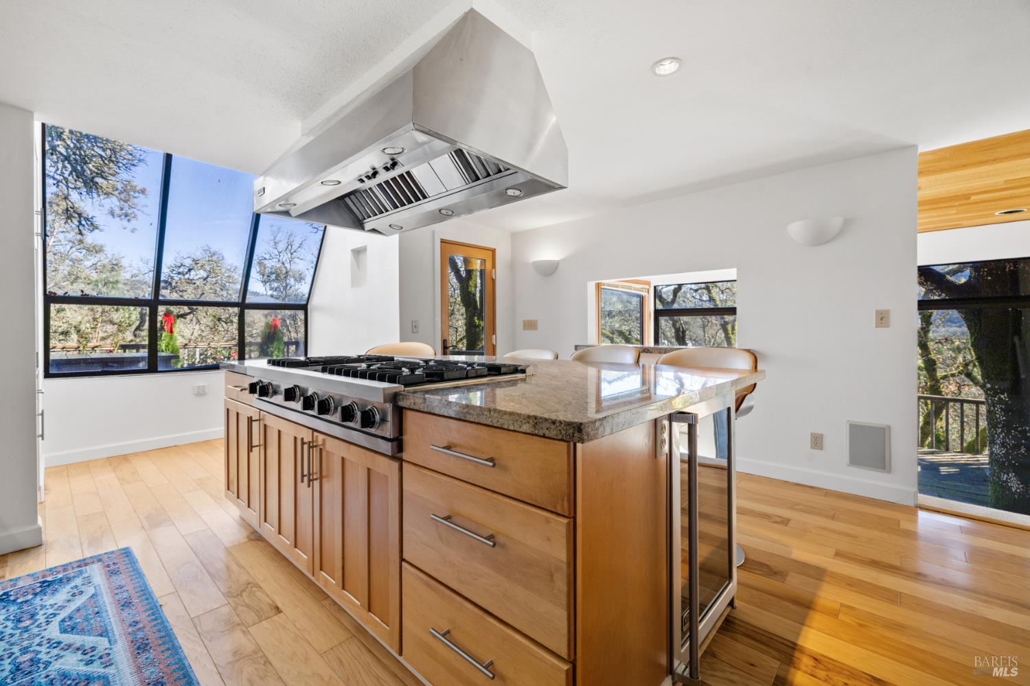 9105 Loch Haven Drive Santa Rosa, CA 95404 - Photo 9 of 62 a kitchen with stainless steel appliances granite countertop a stove and a refrigerator