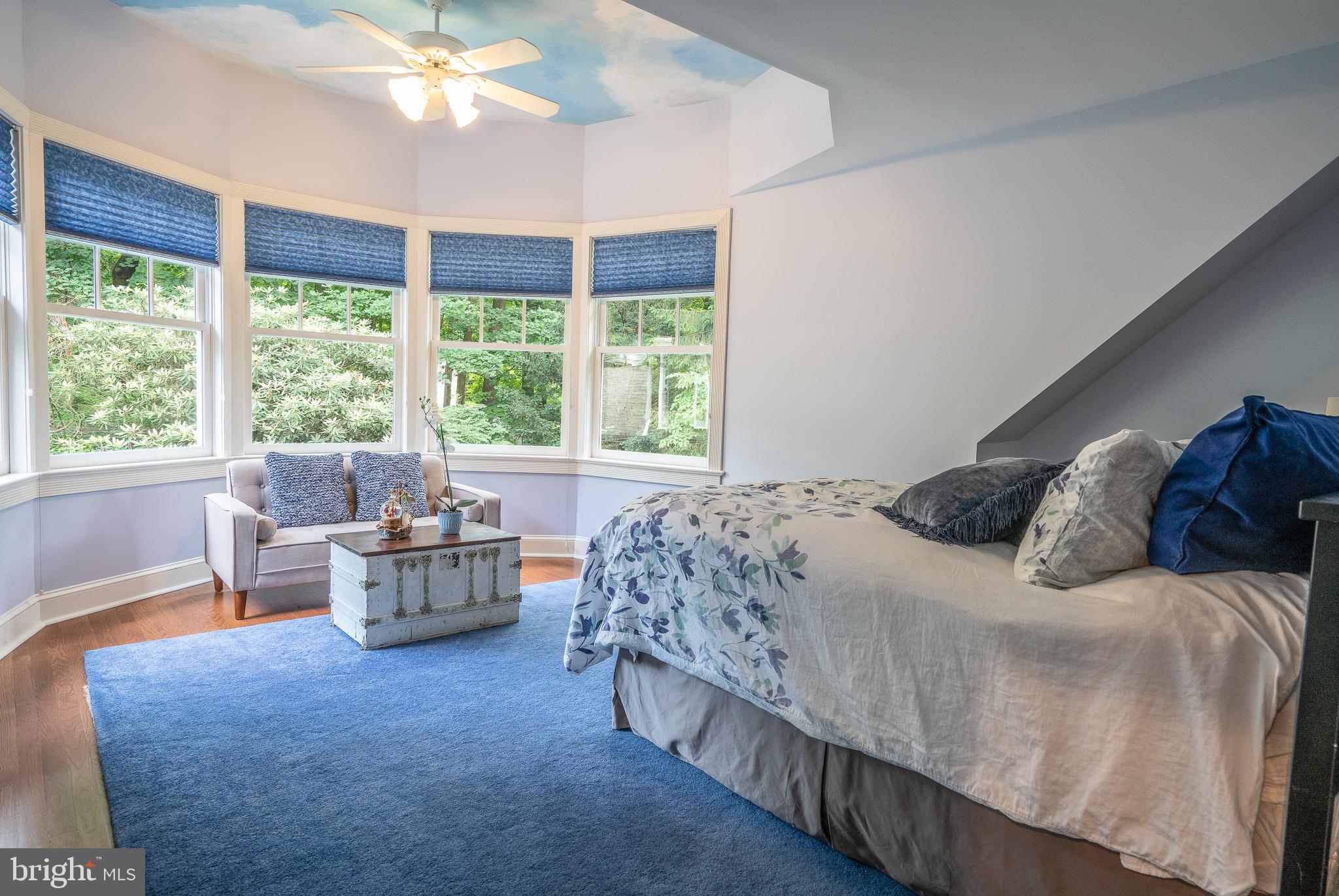 1550 Mt Pleasant Road Villanova, PA 19085 - Photo 27 of 38 Bedroom with View of Yard - Second Floor