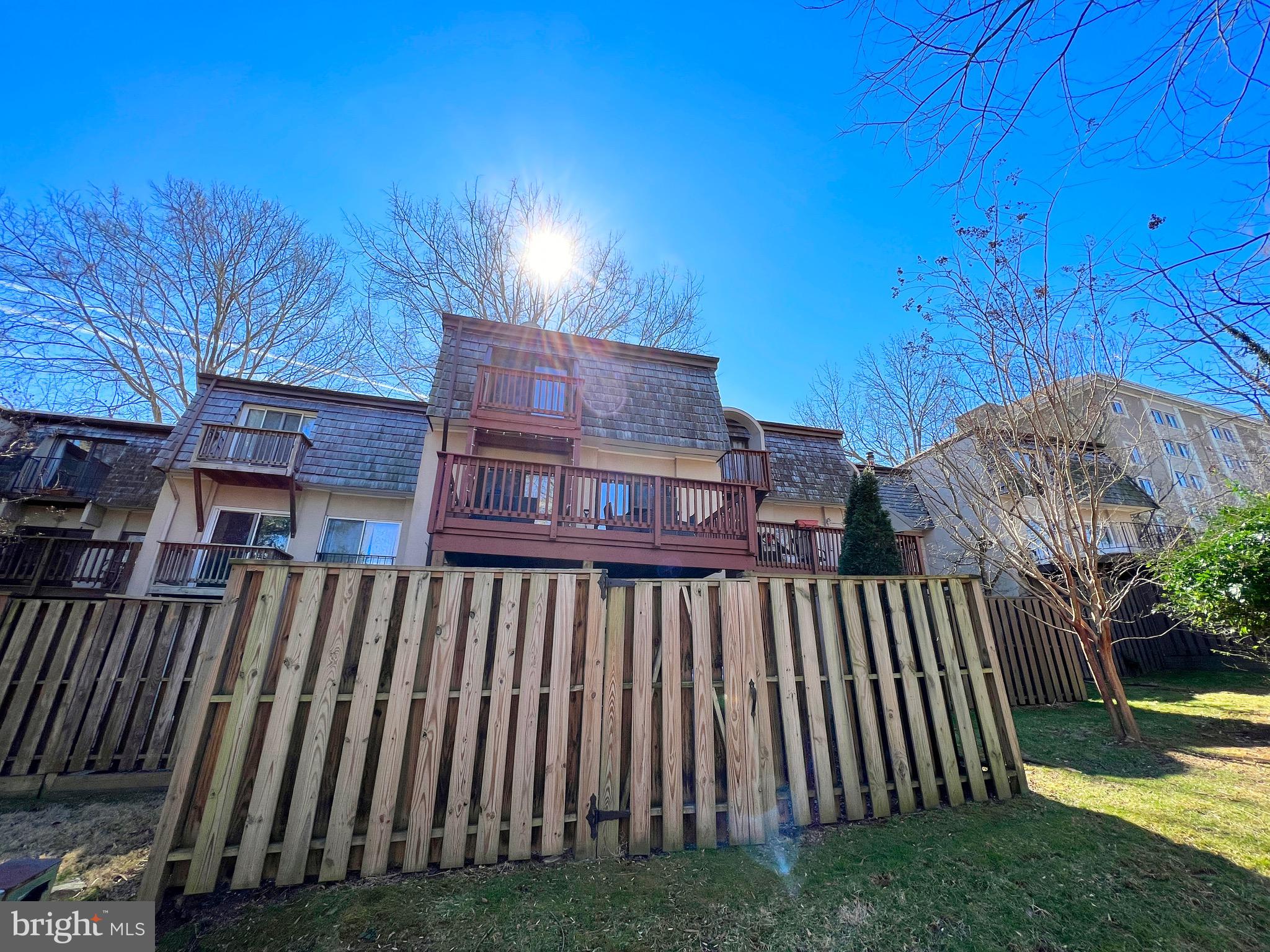 1610 Valencia Way Reston, VA 20190 - Photo 15 of 19 Rear exterior shot of home