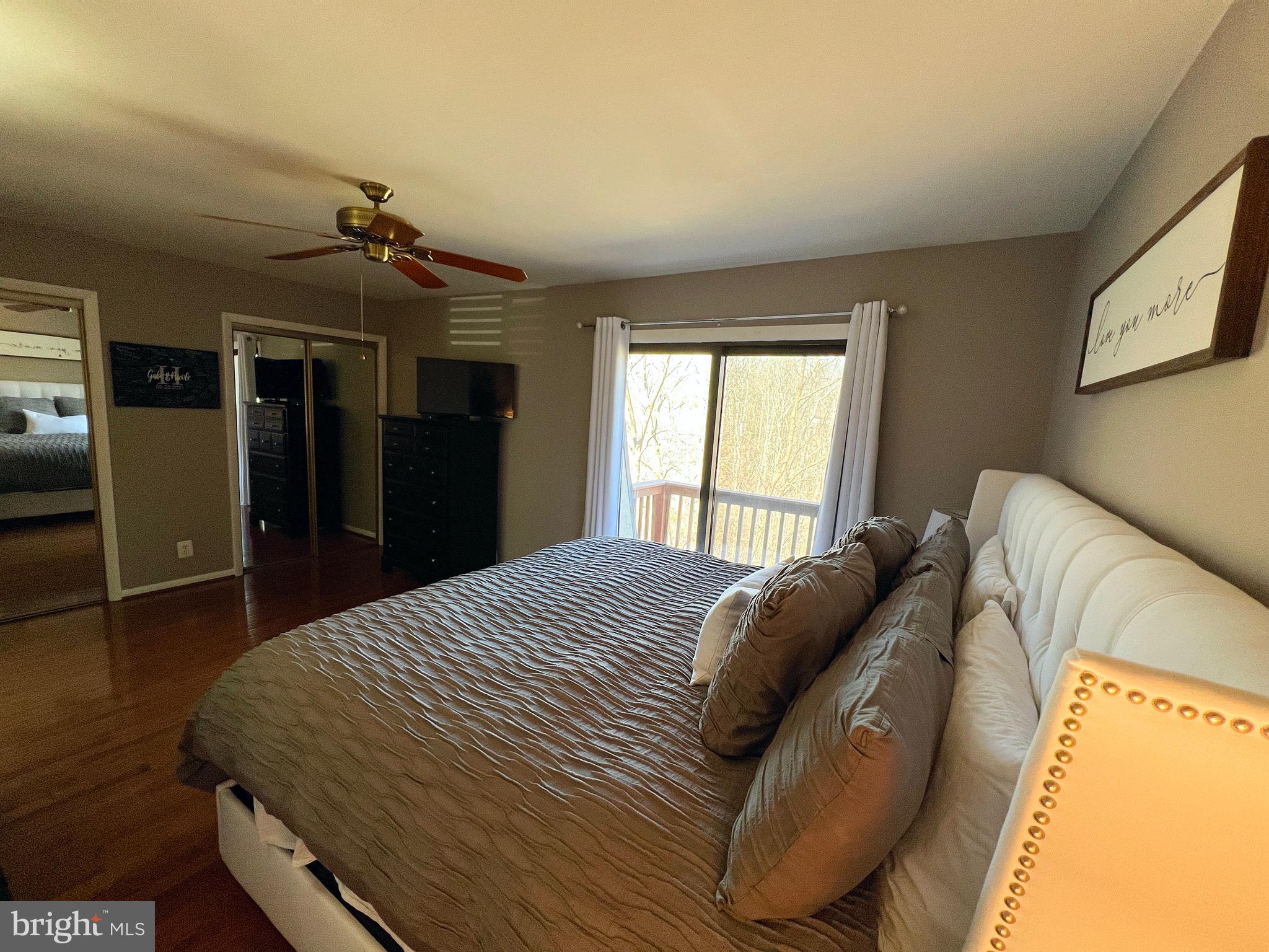 1610 Valencia Way Reston, VA 20190 - Photo 10 of 19 Primary Bedroom looking out to private balcony
