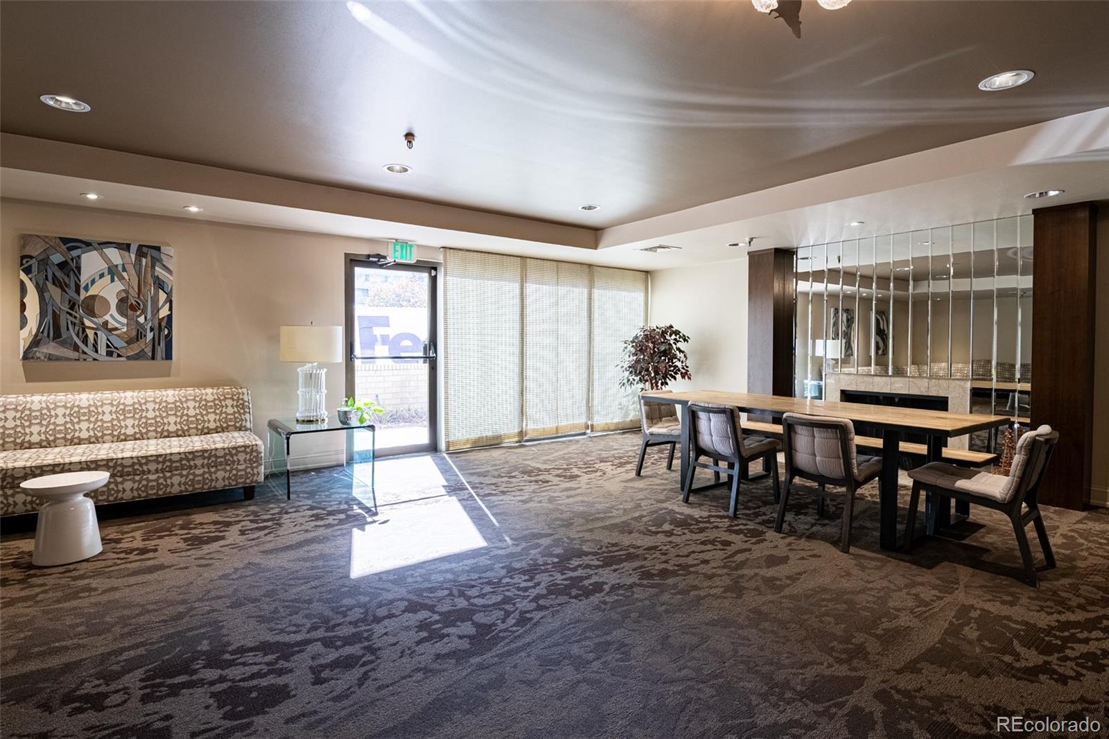 800 North Pearl Street, Unit 403 Denver, CO 80203 - Photo 32 of 36 a living room with furniture and a large window