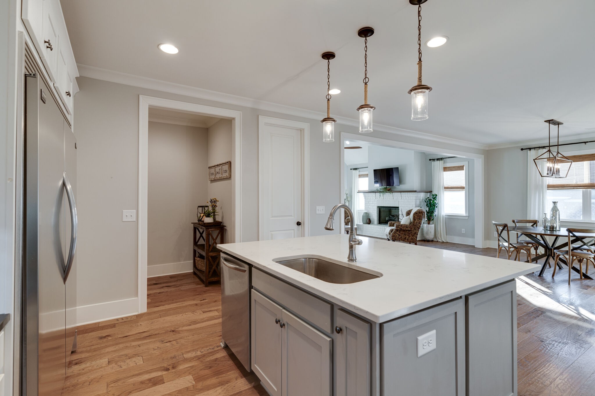 136 Vanner Road Mount Juliet, TN 37122 - Photo 15 of 55 a kitchen with a sink a counter space and stainless steel appliances