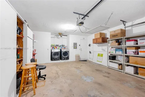 a view of storage and utility room