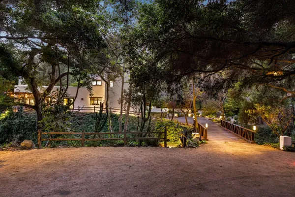 a view of road with slide