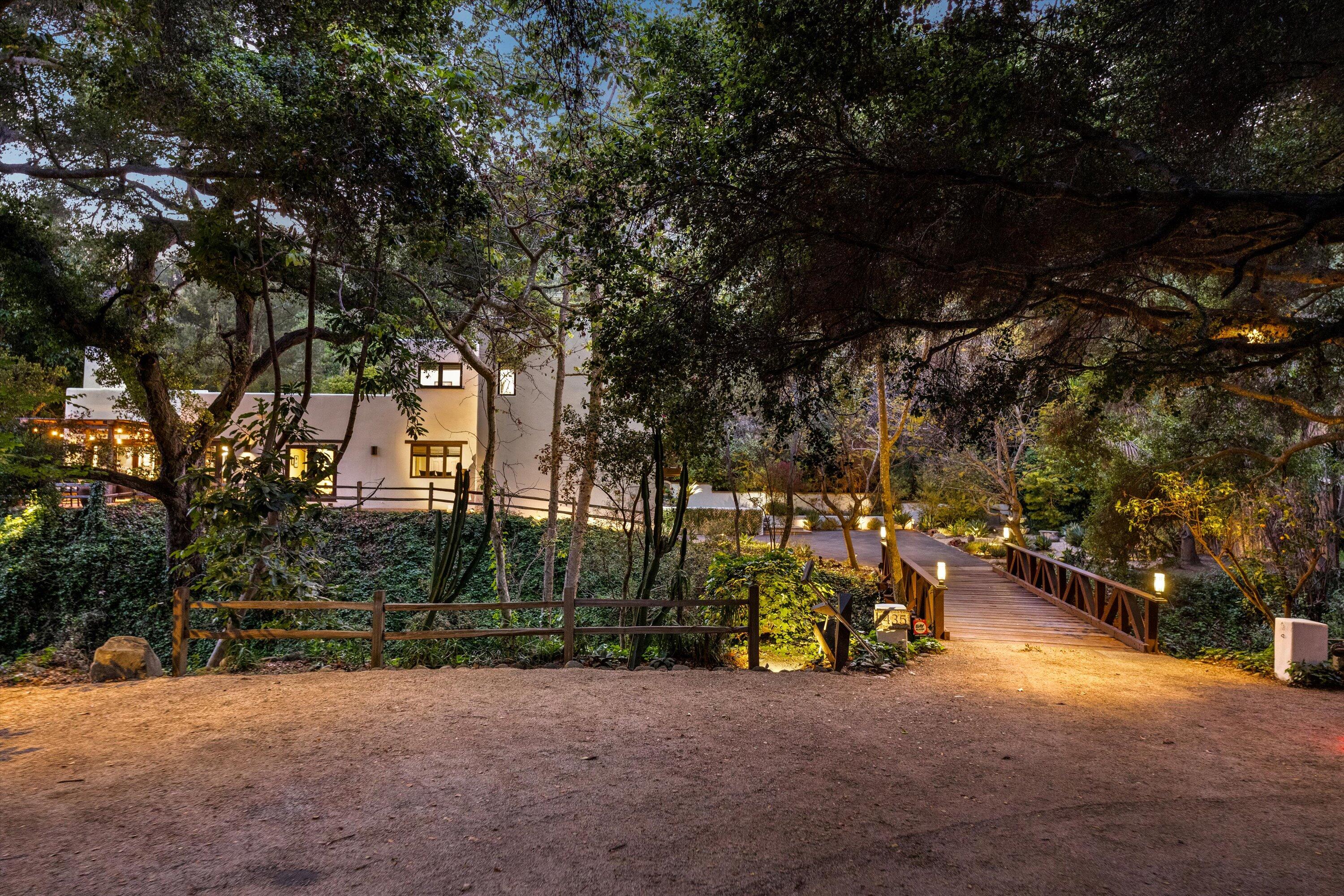 1435 Sycamore Canyon Road Santa Barbara, CA 93108 - Photo 36 of 49 a view of road with slide