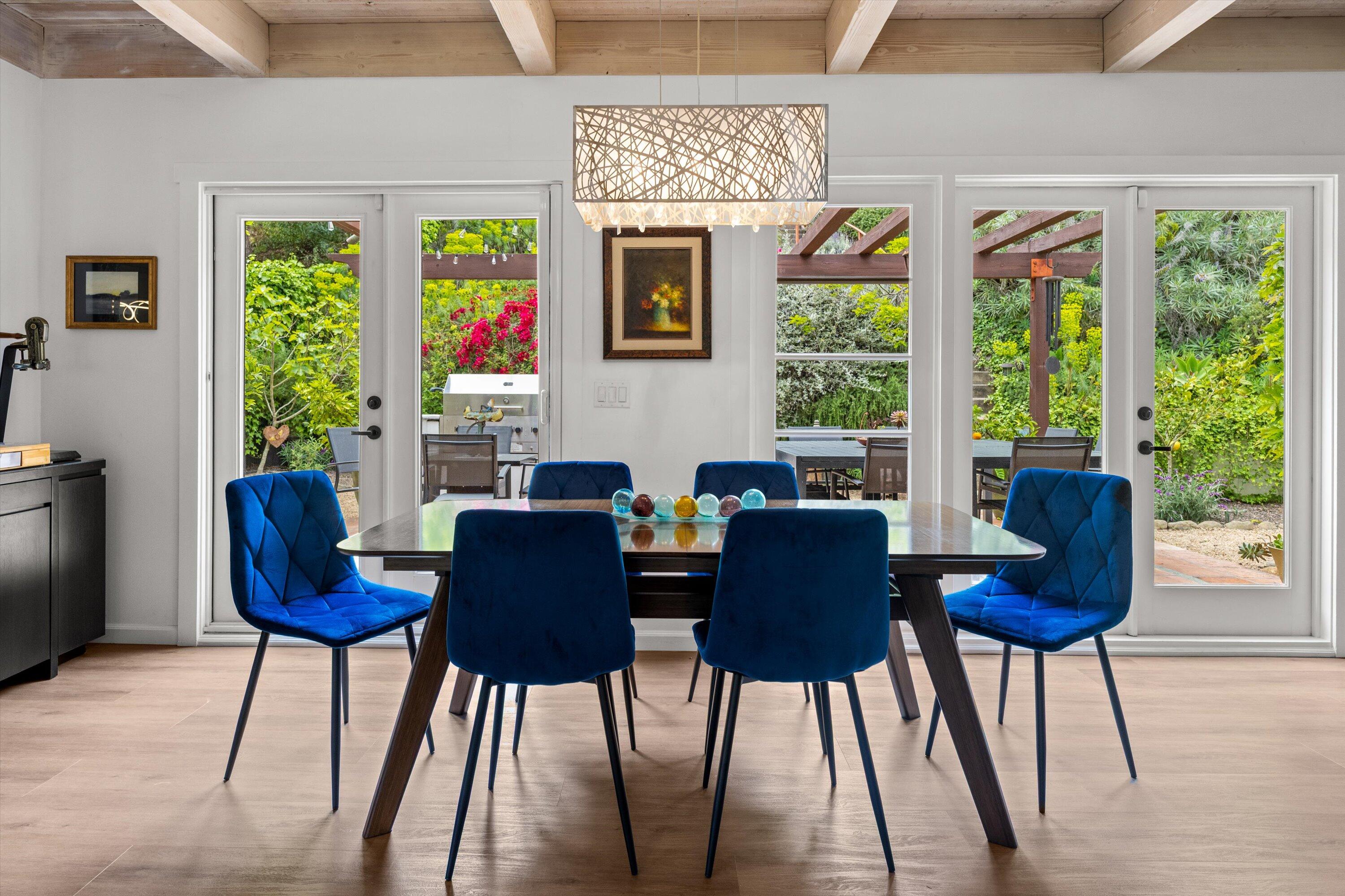 1435 Sycamore Canyon Road Santa Barbara, CA 93108 - Photo 9 of 49 a view of a livingroom with furniture window and outside view