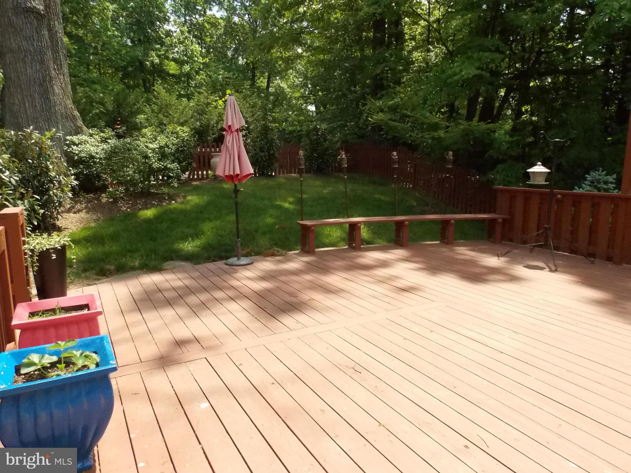 9325 Raintree Road Burke, VA 22015 - Photo 25 of 30 Large Deck
