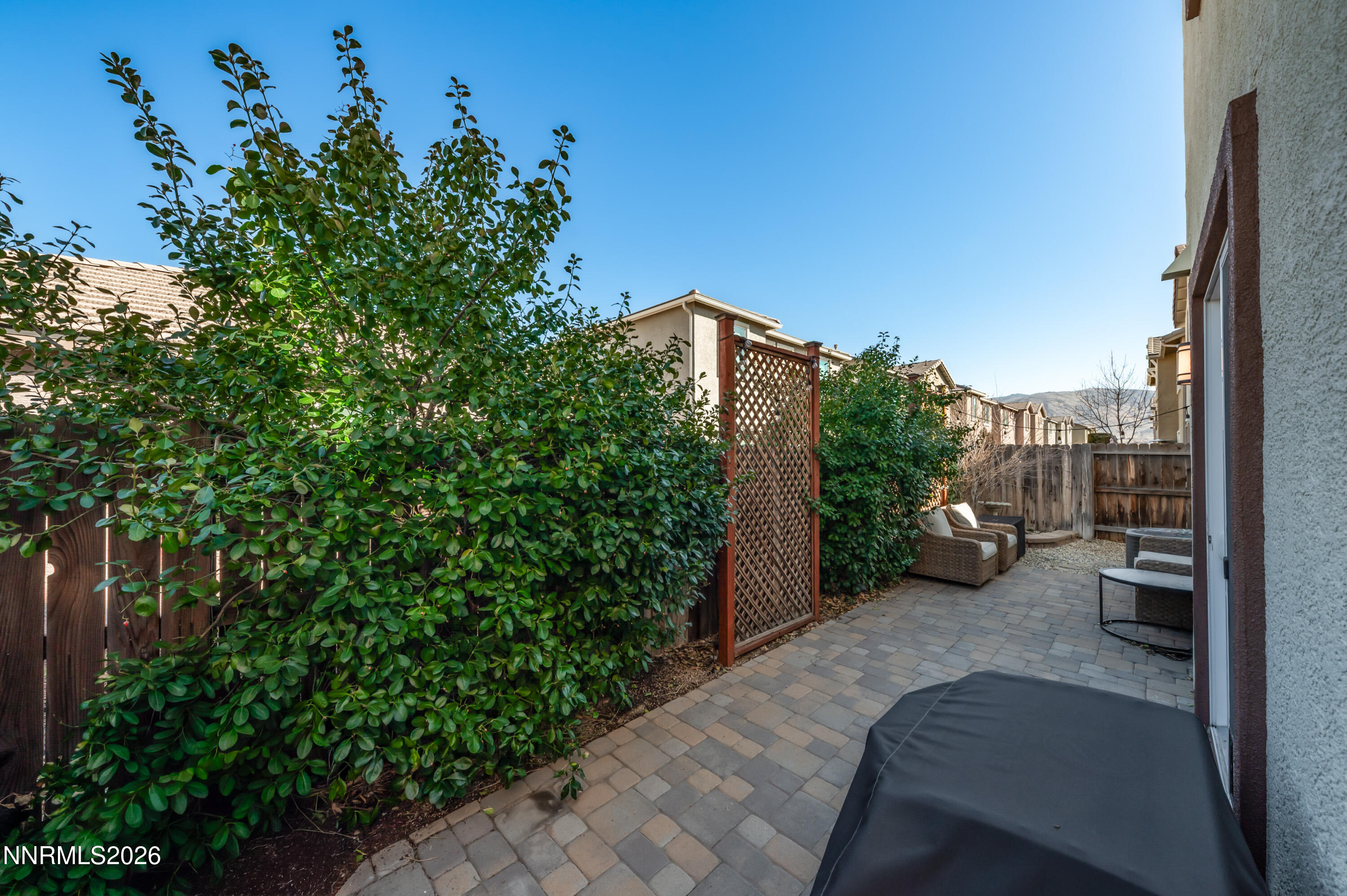 9530 Vikingholm Road Reno, NV 89521 - Photo 32 of 42 a view of a potted plants in backyard of a house