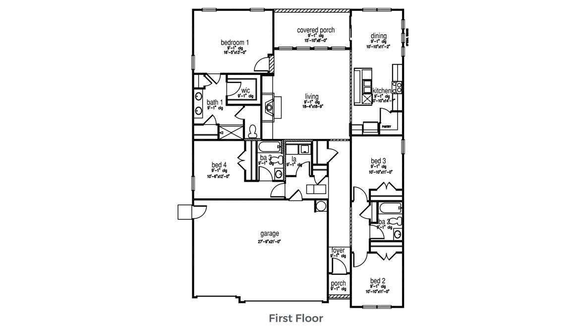 108 Box Girder Road Huger, SC 29450 - Photo 61 of 61 Madison Floorplan 7_13_20