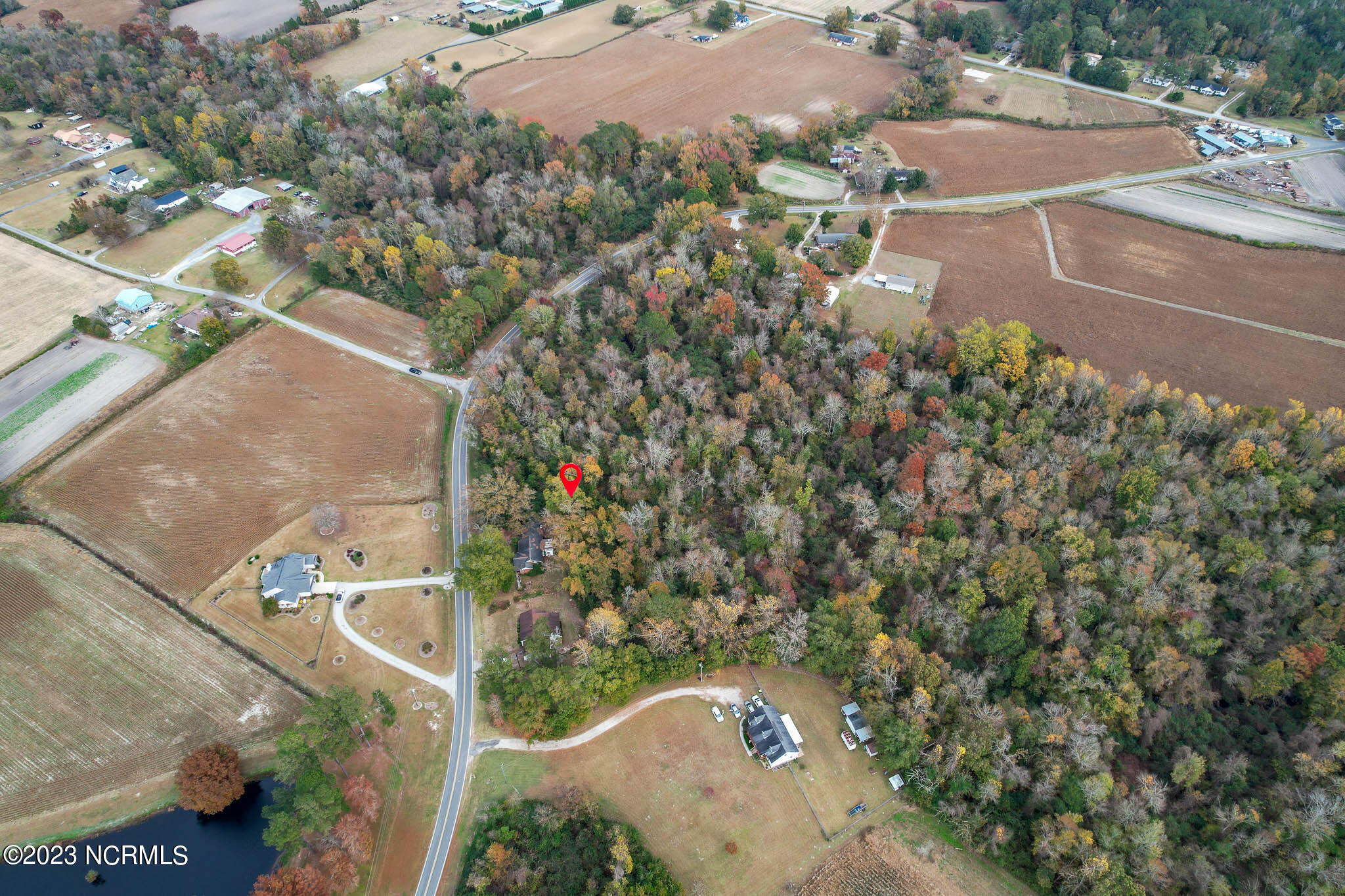 1496 Kellum Loop Road Jacksonville, NC 28546 - Photo 12 of 14 Aerial View