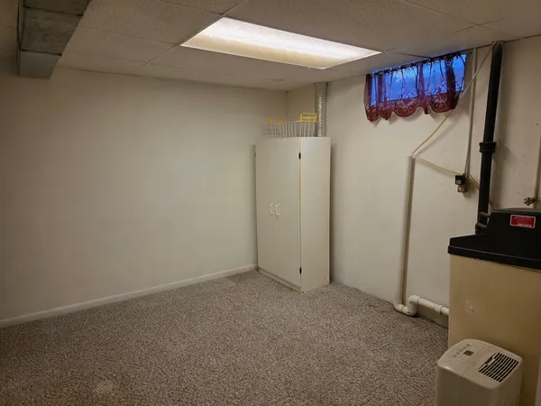 a view of a room with closet