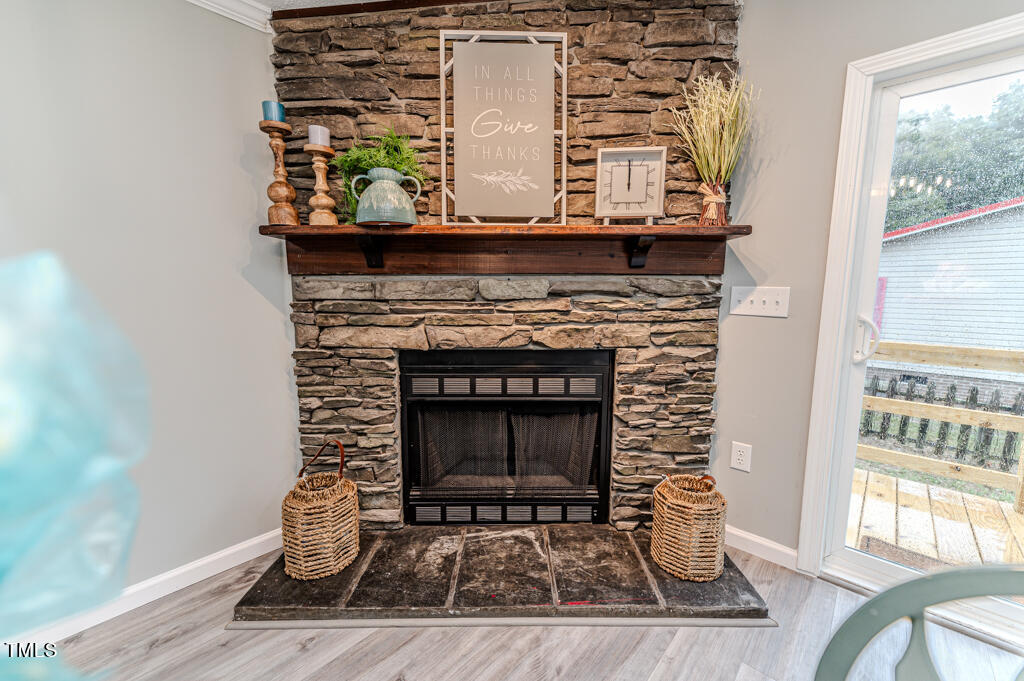 2245 Docs Road Lillington, NC 27546 - Photo 47 of 54 a living room with a fireplace