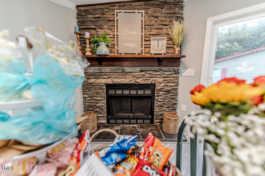 2245 Docs Road Lillington, NC 27546 - Photo 51 of 54 a living room with a fireplace