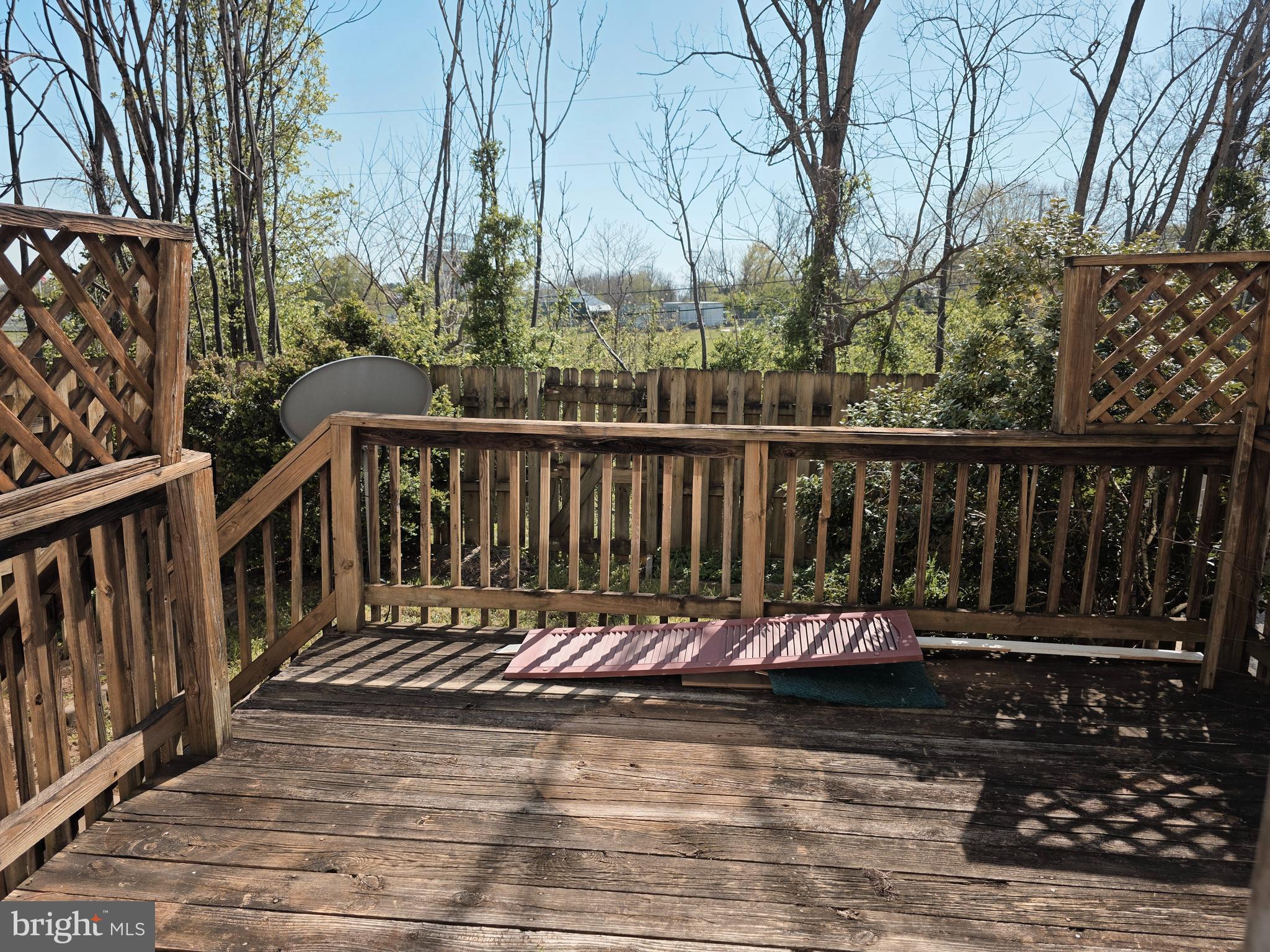 80 Stadium Circle Inwood, WV 25428 - Photo 15 of 53 a view of wooden deck and a yard