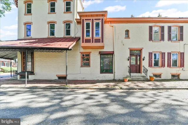 a picture of a person on a wall